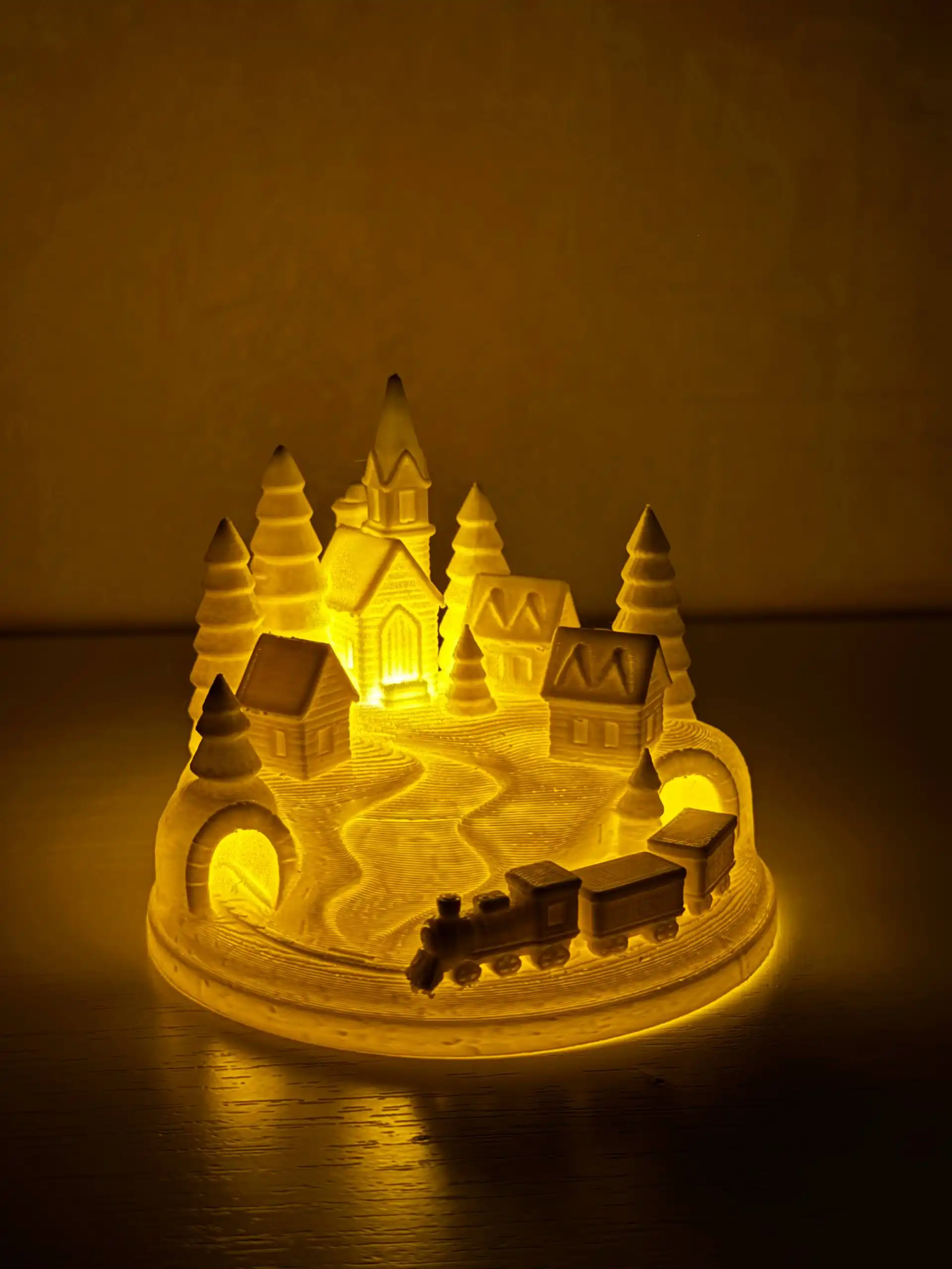 Декорация «Зимний город»