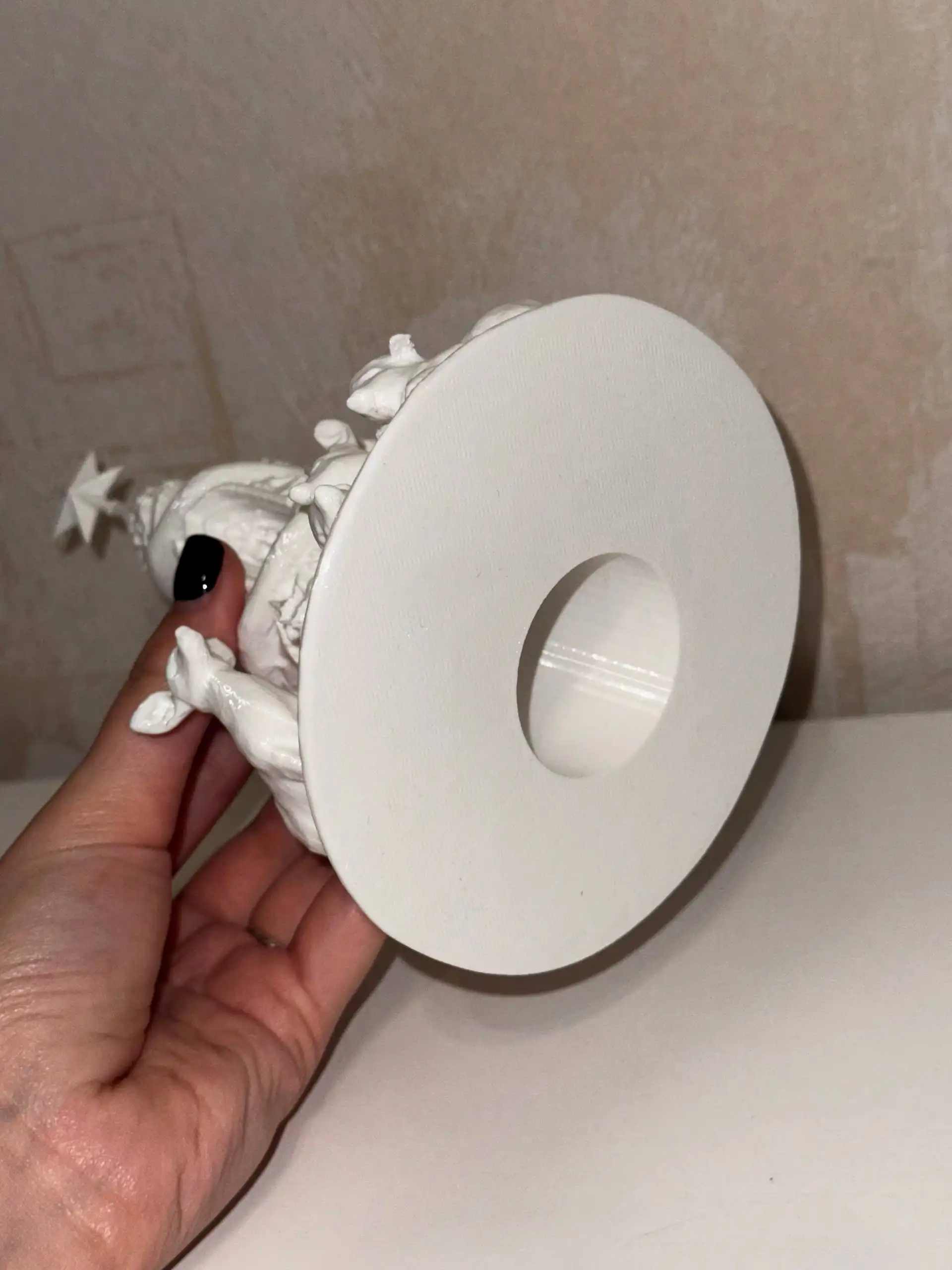 Декоративная свеча в комплекте