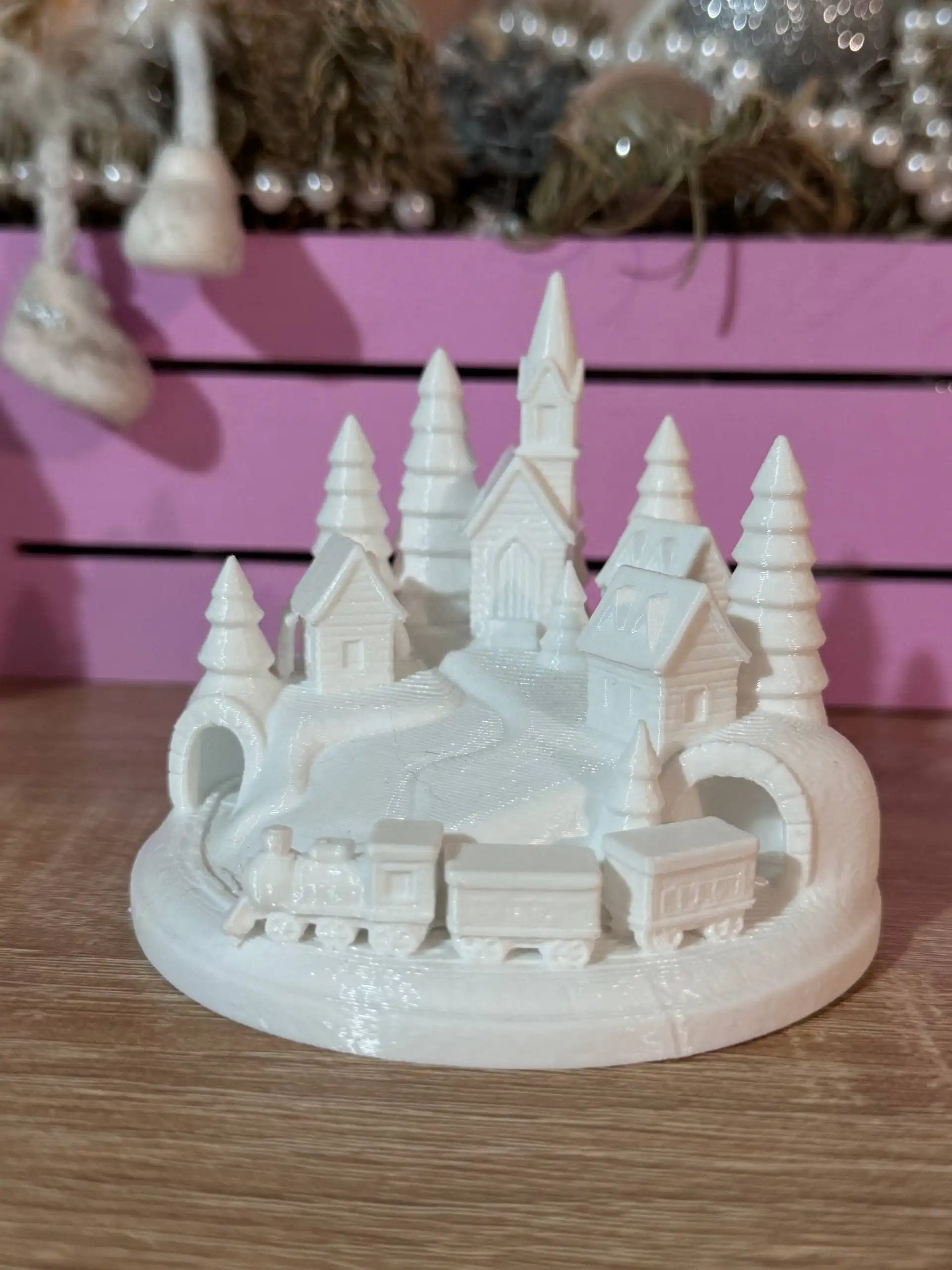 Декорация «Зимний городок»