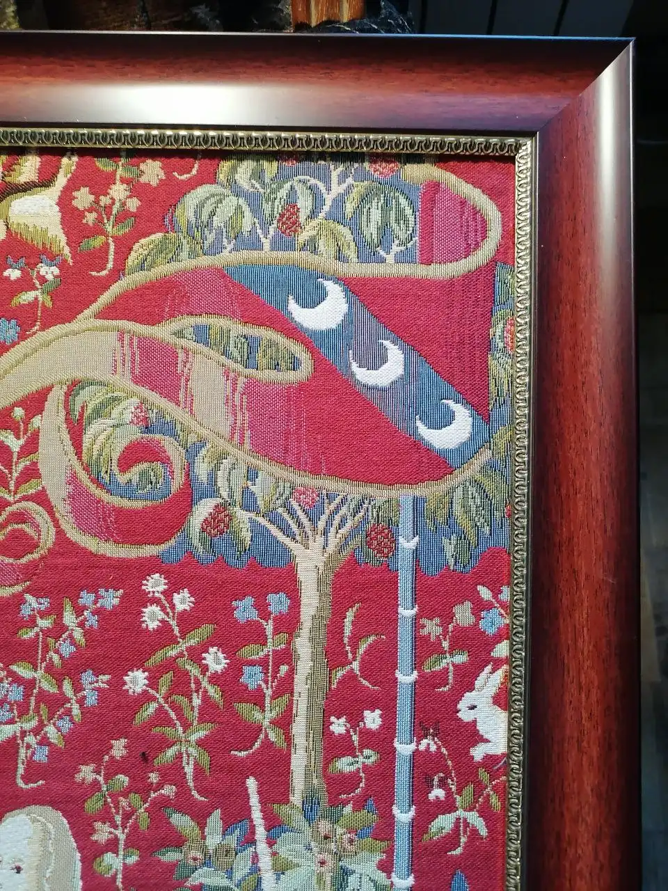 Картина-гобелен 92х70 в багете б/у - Барахолка в Москва