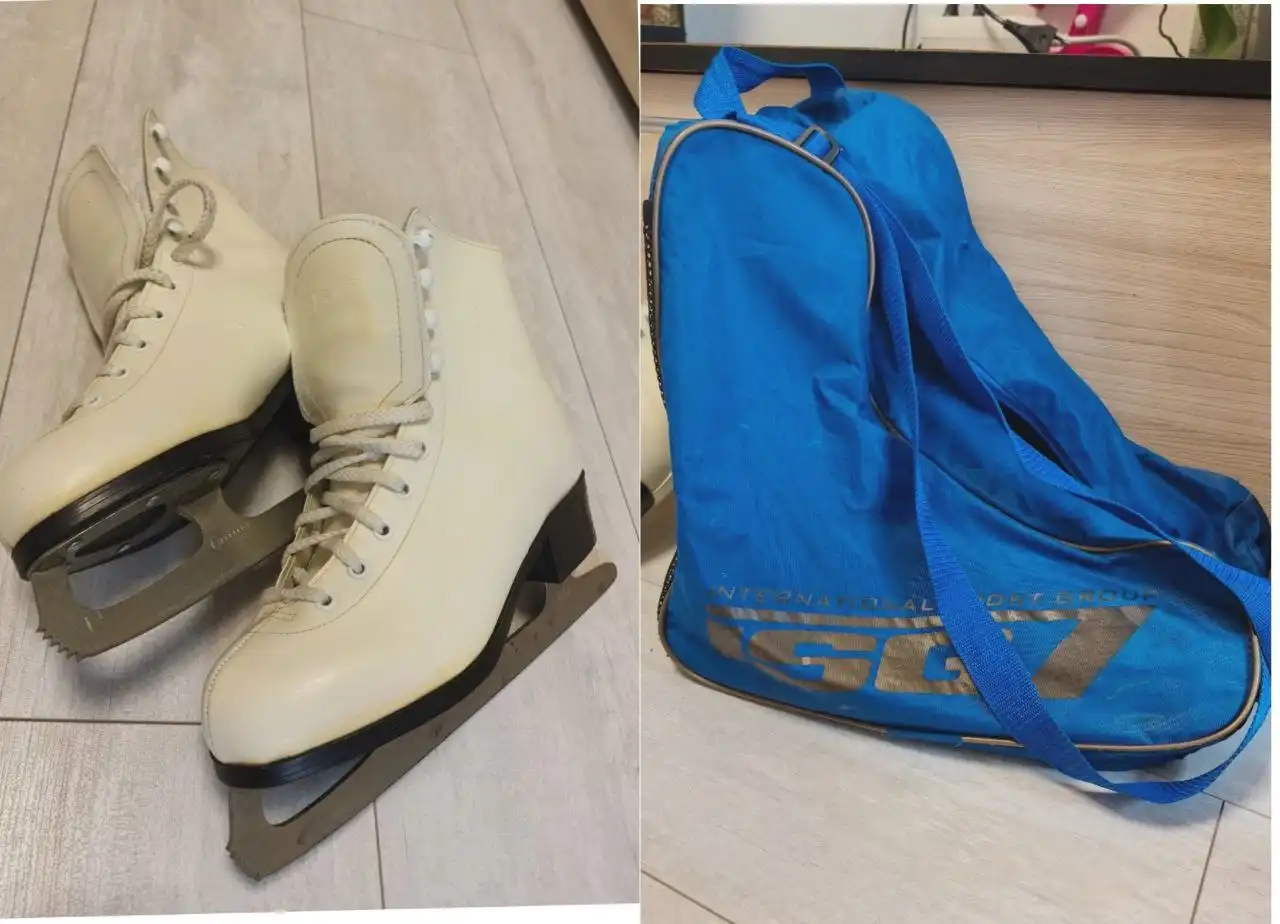 Продам коньки с сумкой - Спортивные товары (Барахолка) в Химки