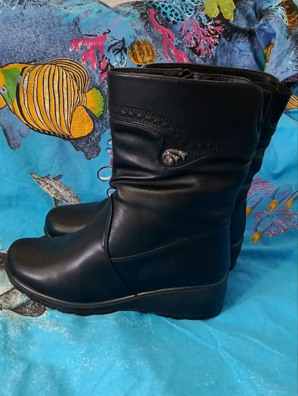 Женские зимние полусапожки размер 37 - Обувь (Одежда) в Химки