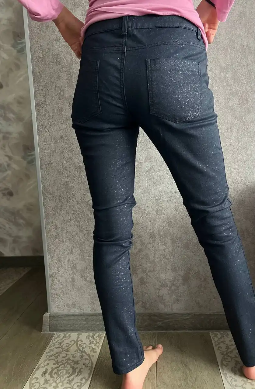 Джинсы с блестками Asos размер 38 - Джинсы (Одежда) в Москва