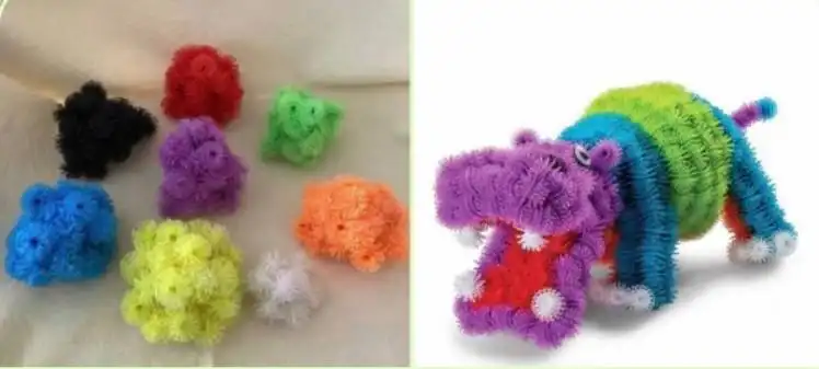 Конструктор липучка 4 набора по 285 шт - Конструкторы (Хобби и отдых) в Химки