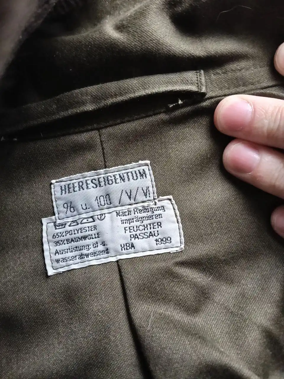 Комплект австрийская военная куртка M65 и свитер из верблюжьей шерсти - Военная одежда (Одежда) в Химки