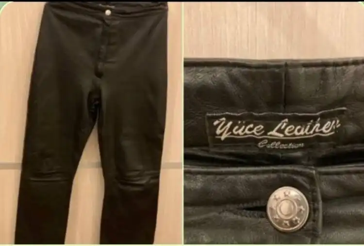 Кожаные брюки 44-46 - Брюки (Одежда) в Химки