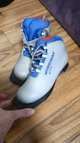 Детские лыжные ботинки размер 34 - Одежда в Химки