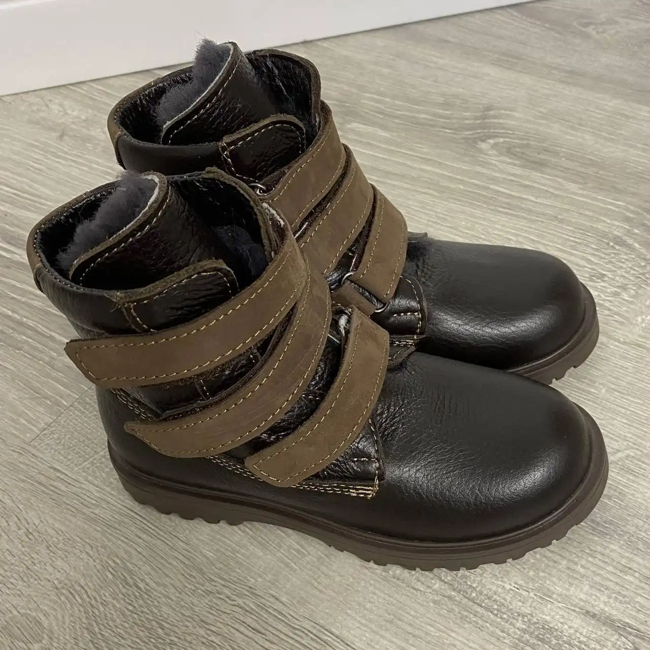 Новые зимние ботинки натуральная кожа и мех размер 30 - Обувь (Одежда) в Химки