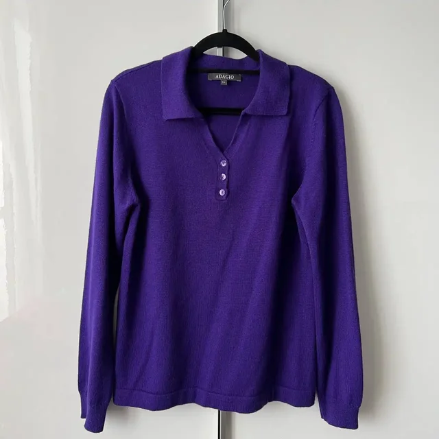 Джемпер поло Adagio размер М - Одежда в Химки