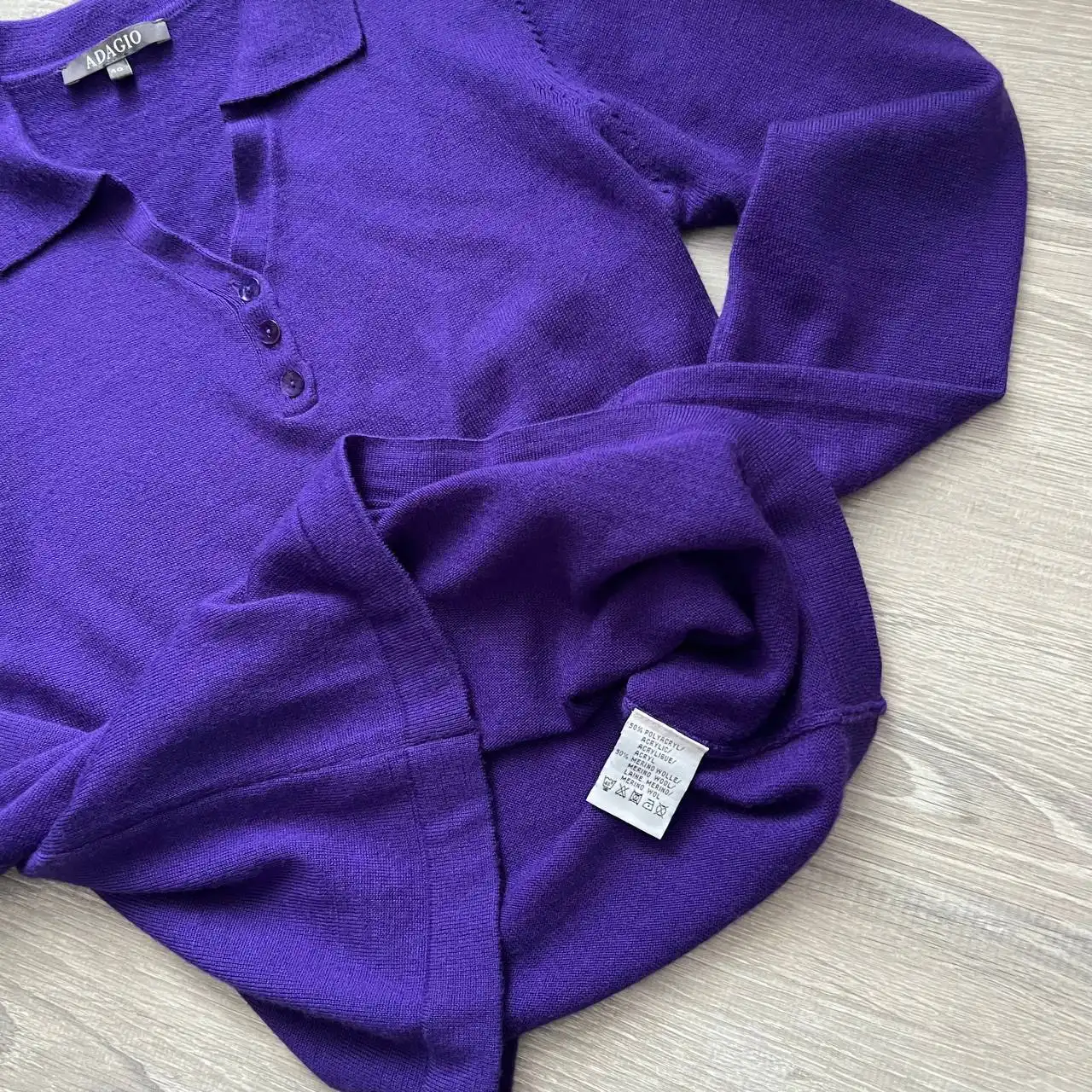 Джемпер поло Adagio размер М - Мужская одежда (Одежда) в Химки