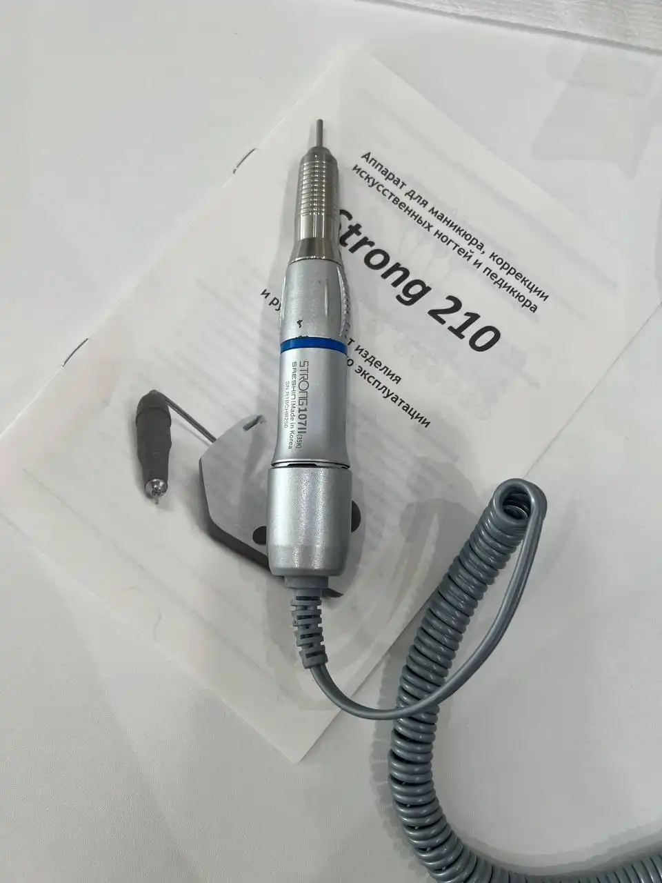 Профессиональный аппарат для маникюра и педикюра Strong 210/107II - Красота и здоровье (Барахолка) в Химки