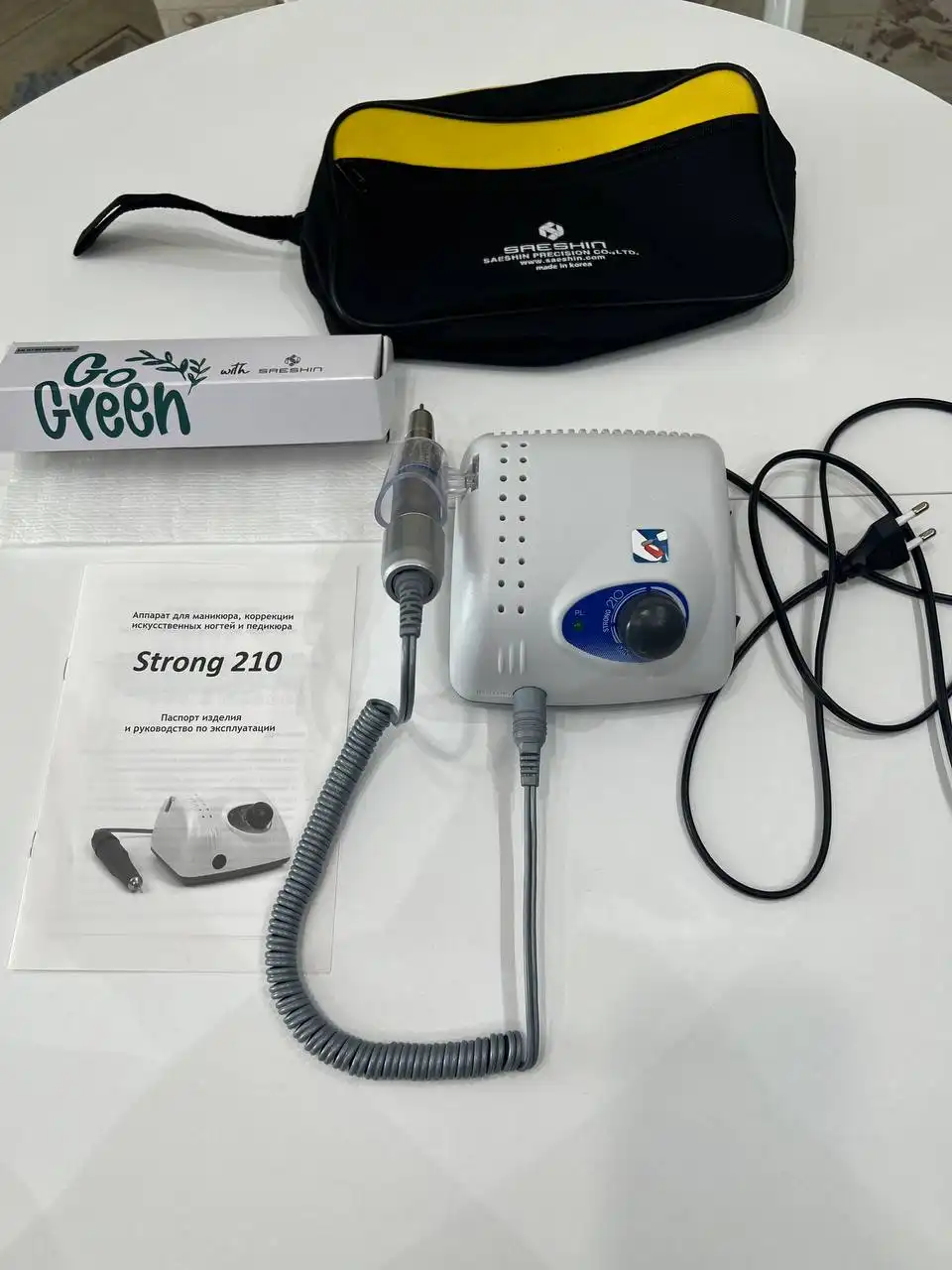 Профессиональный аппарат для маникюра и педикюра Strong 210/107II - Красота и здоровье (Барахолка) в Химки