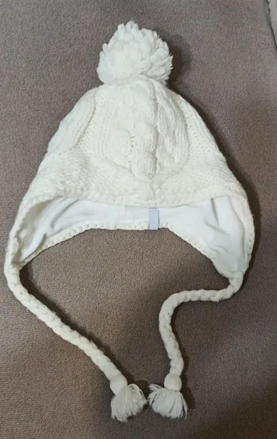 Детская шапка с пумпоном на флисовой подкладке - Одежда в Химки