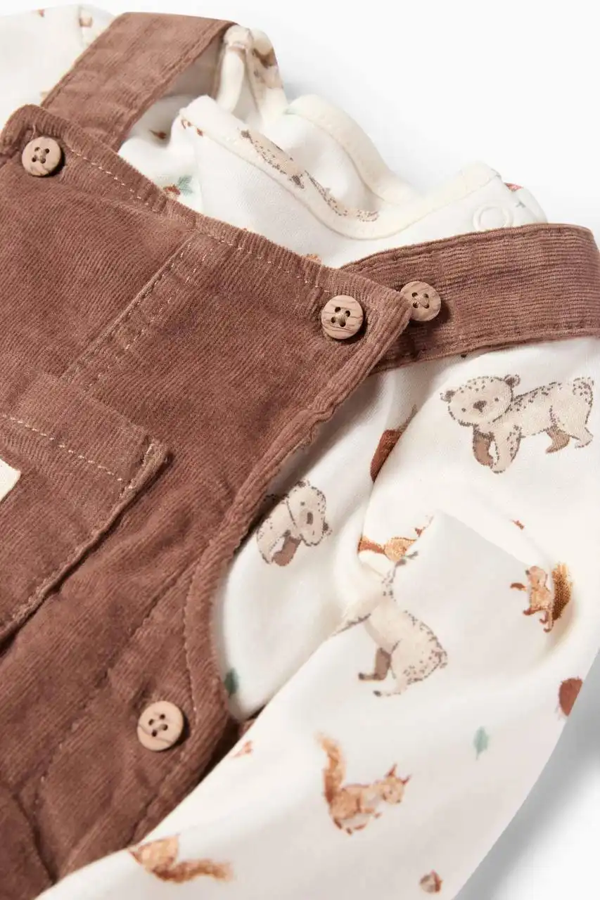 Новый комплект С&А Штаны на мялках + Боди 74/6-9 М - Одежда для детей (Товары для детей) в Химки