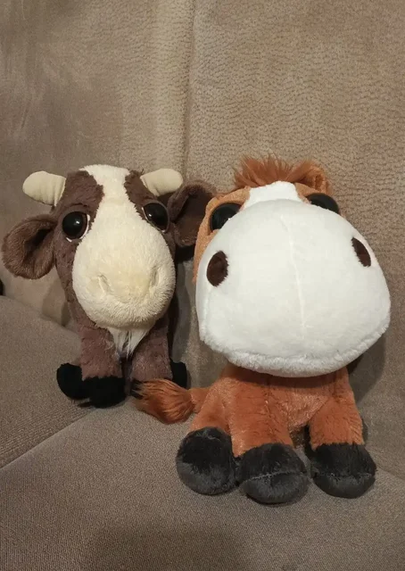 Мягкие игрушки Коник, лошадка и Бычок - Обувь детская в Химки