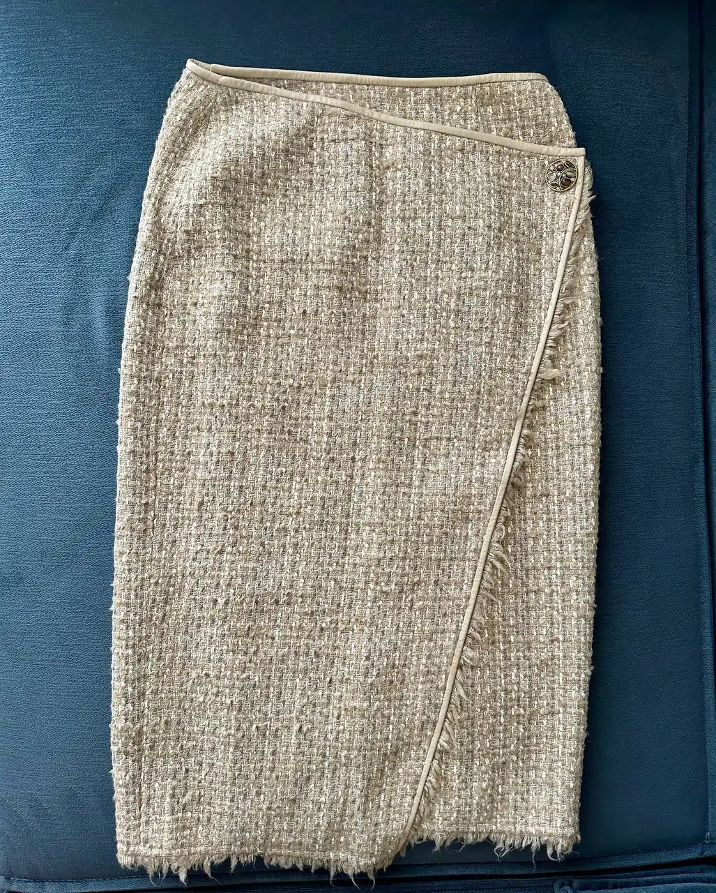 Юбка твидовая шерстяная размер 46 - Женская одежда (Одежда) в Москва
