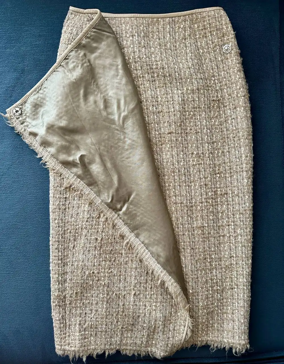 Юбка твидовая шерстяная размер 46 - Женская одежда (Одежда) в Москва