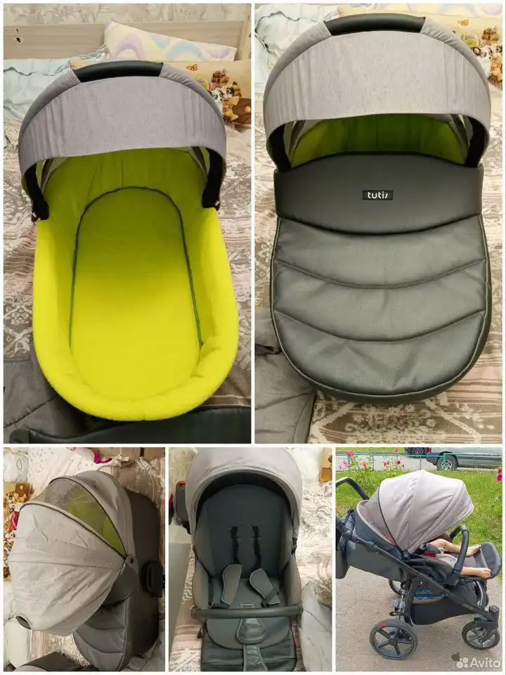 Коляска 2в1 Tutis Novo Reflective с автолюлькой - Товары для детей (Барахолка) в Химки
