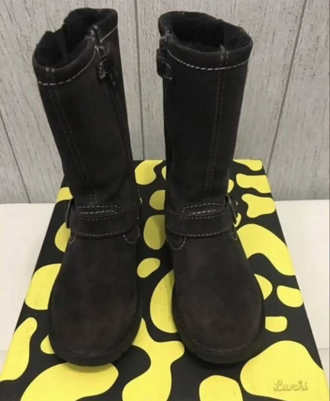 Детские замшевые сапоги Lurchi by Salamander размер 27 - Детская обувь (Одежда) в Химки