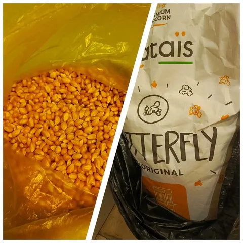 Обмен попкорна на шоколад или молоко - Хрусталь в Химки