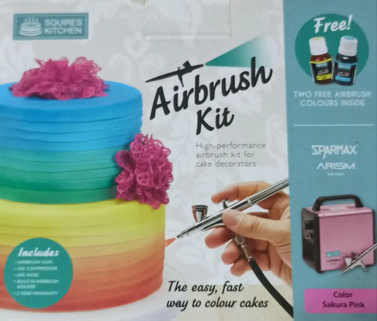 Аэрограф с компрессором в состоянии нового - Аэрография (Хобби и отдых) в Химки