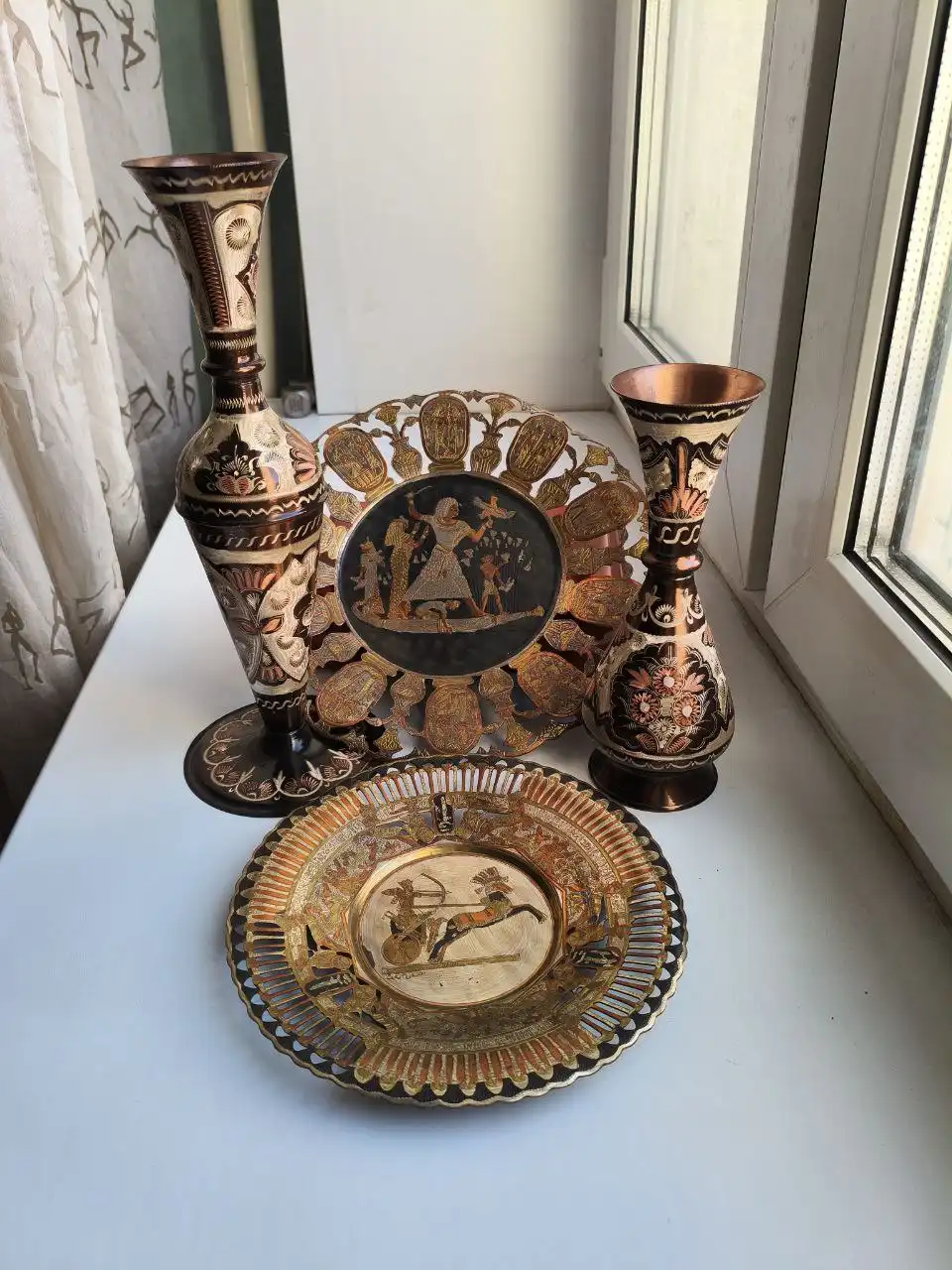 Вазы и настенные тарелки Египет - Барахолка в Зеленоград