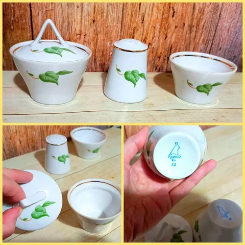 Винтажный фарфоровый набор Дулево 'Сирень' (СССР) - Хрусталь в Химки