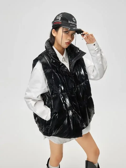 Пуховой жилет 100% производства Корея, размер 54-56 - Одежда в Химки