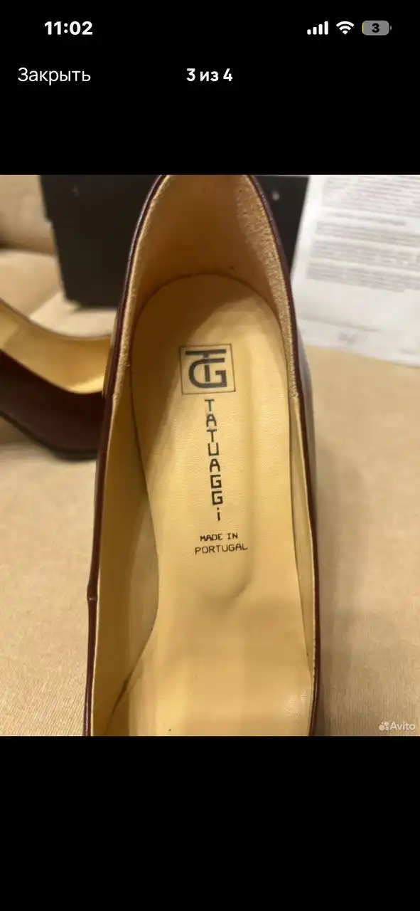 Туфли португальского бренда Tatuaggi 38 размер - Обувь (Одежда) в Лобня