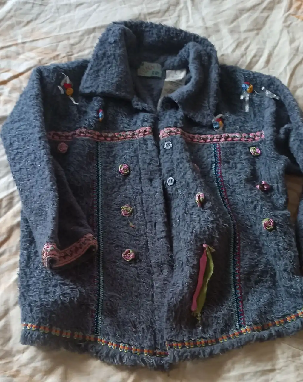 Детская флисовая кофточка для девочки 5-6 лет - Детская одежда (Одежда) в Химки