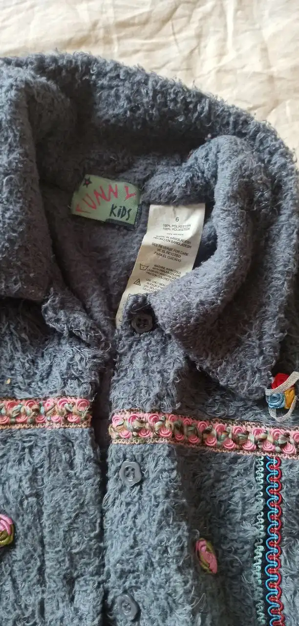 Детская флисовая кофточка для девочки 5-6 лет - Детская одежда (Одежда) в Химки