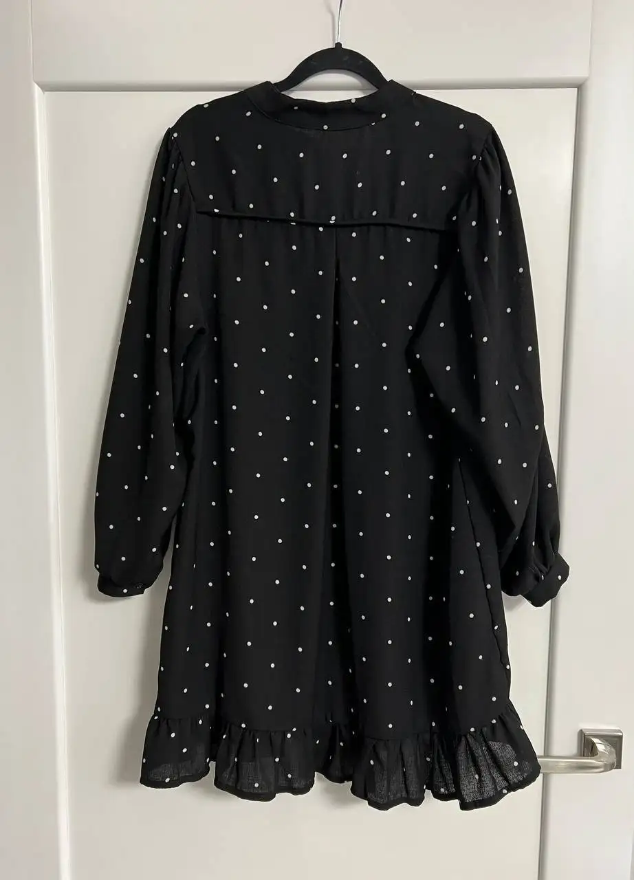 Платье свободного кроя в горошек - Женская одежда (Одежда) в Химки