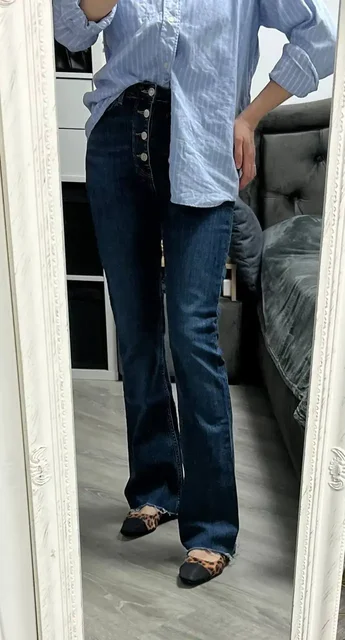 Джинсы Mango клеш с высокой посадкой размер S - Джинсы в Химки