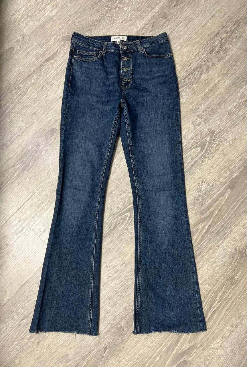 Джинсы Mango клеш с высокой посадкой размер S - Джинсы (Одежда) в Химки