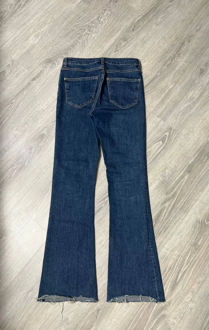 Джинсы Mango клеш с высокой посадкой размер S - Джинсы (Одежда) в Химки