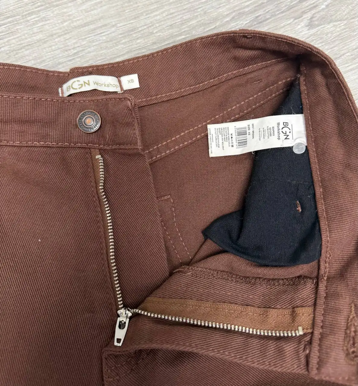 Джинсы BGN XS шоколадного цвета - Джинсы (Одежда) в Химки