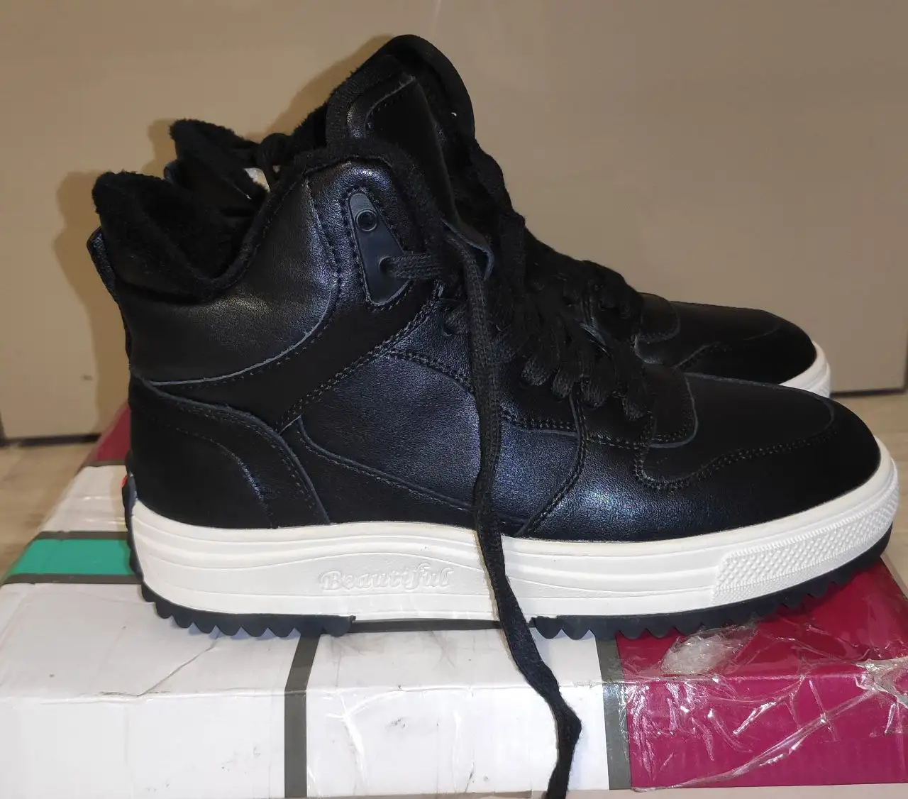 Ботинки демисезонные утеплённые TERVOLINA для девочки размер 36 - Детская обувь (Одежда) в Химки