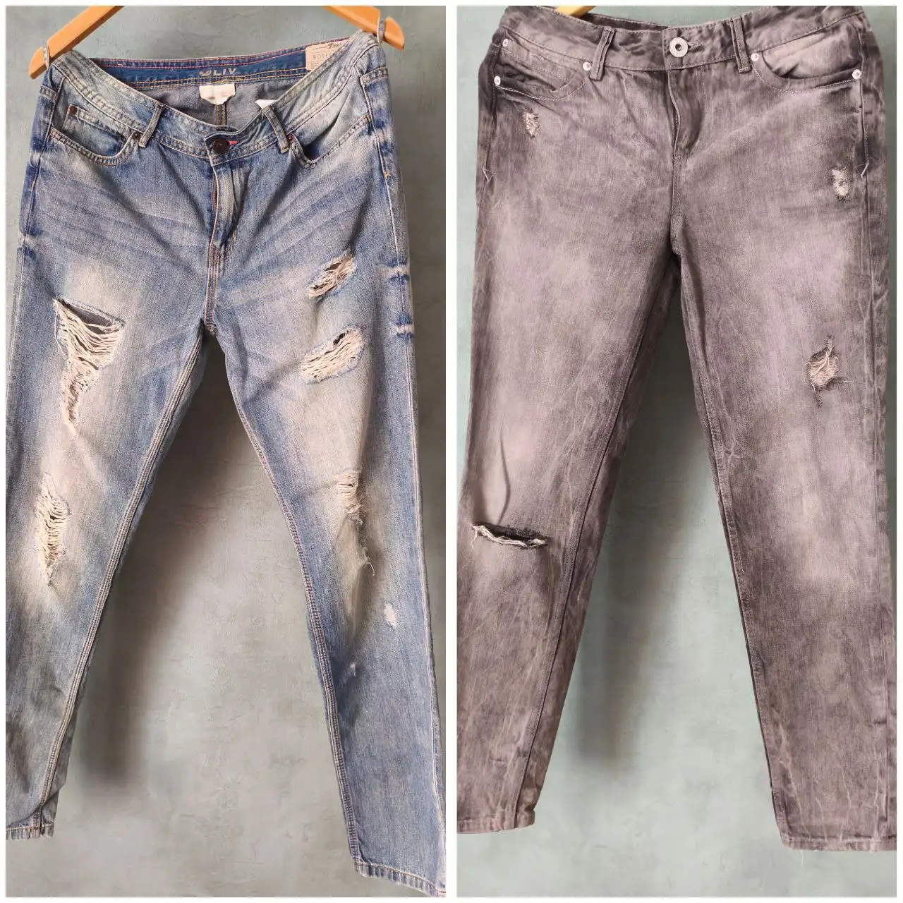 Джинсы женские б/у бойфренд размер 44-46 - Джинсы (Одежда) в Зеленоград