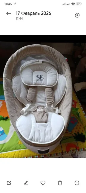 Продажа электрокачелей Sweet Baby Matteo с мобилем Монтессори - Сумка в роддом в Химки