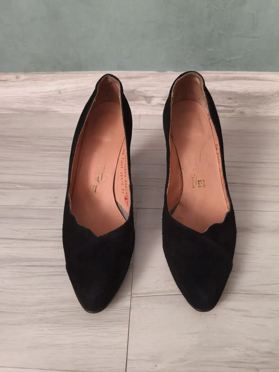 Туфли замшевые б/у размер 40.5-41 - Обувь (Одежда) в Зеленоград