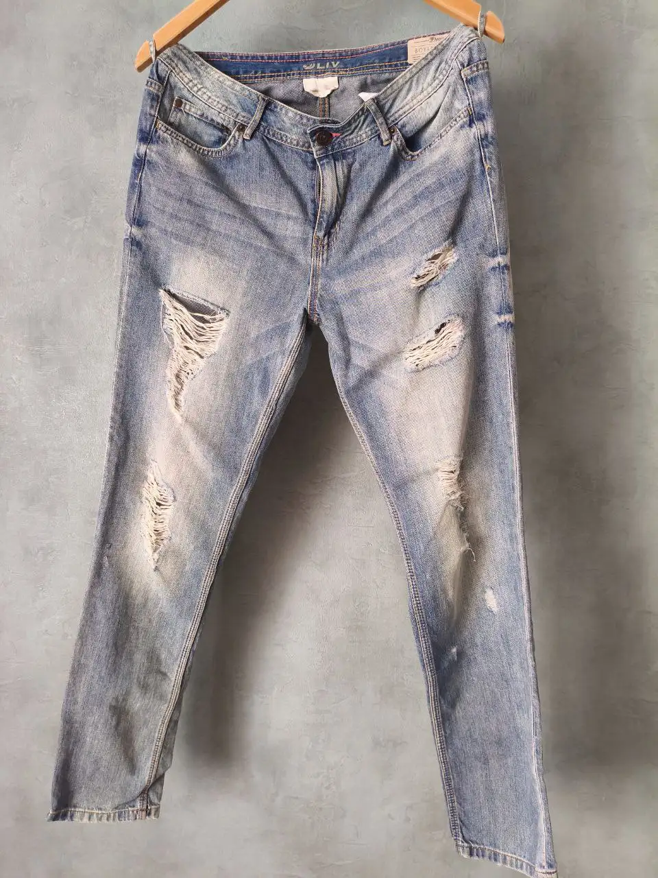 Женские джинсы бойфренд б/у - Джинсы (Одежда) в Зеленоград