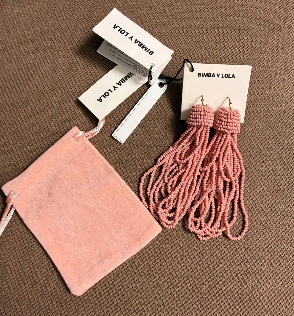 Серьги кисточки из бисера Bimba y Lola - Бижутерия (Одежда) в Химки