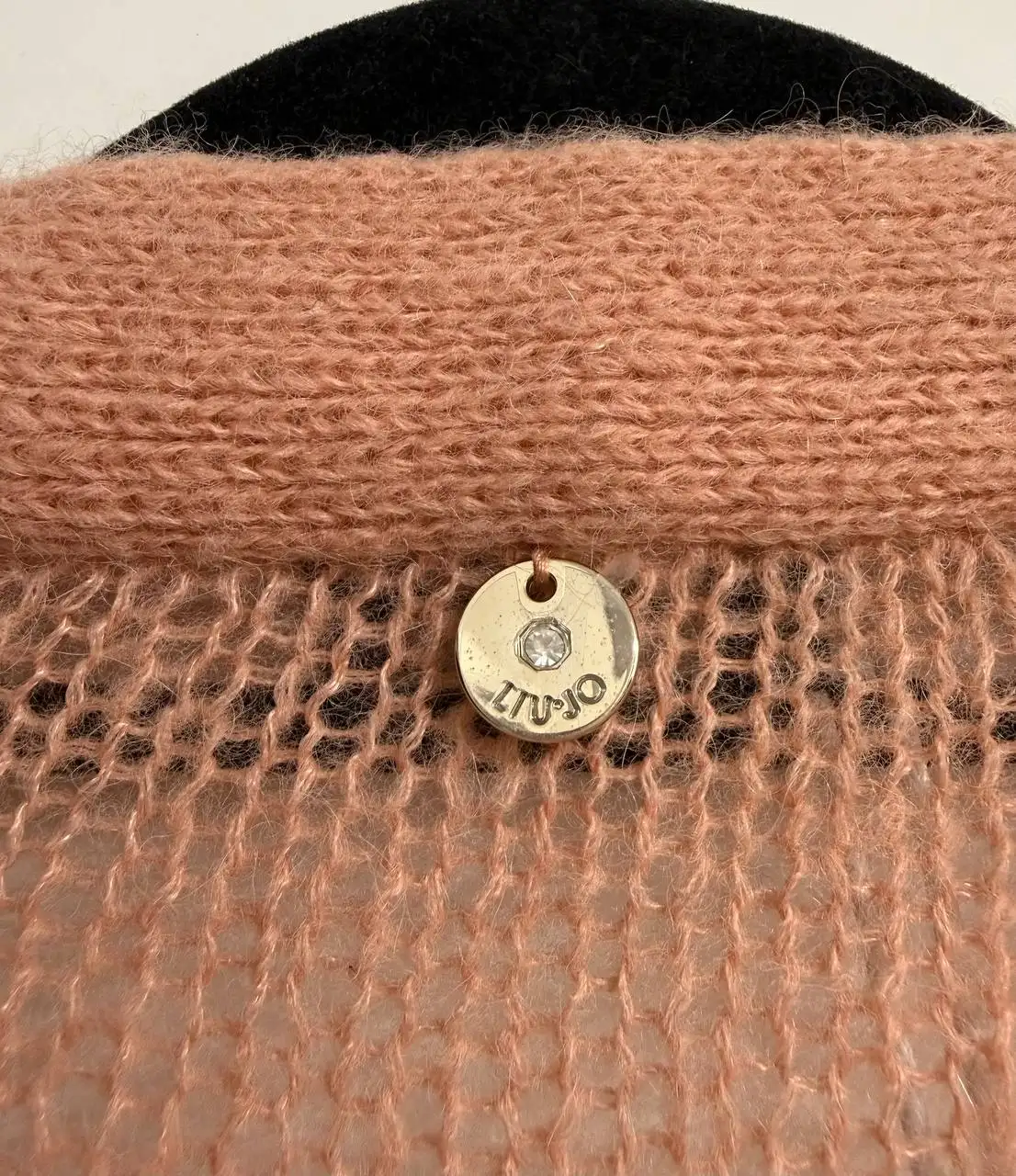 Кардиган Liu Jo с перьями в цвете пыльной розы - Верхняя одежда (Одежда) в Химки