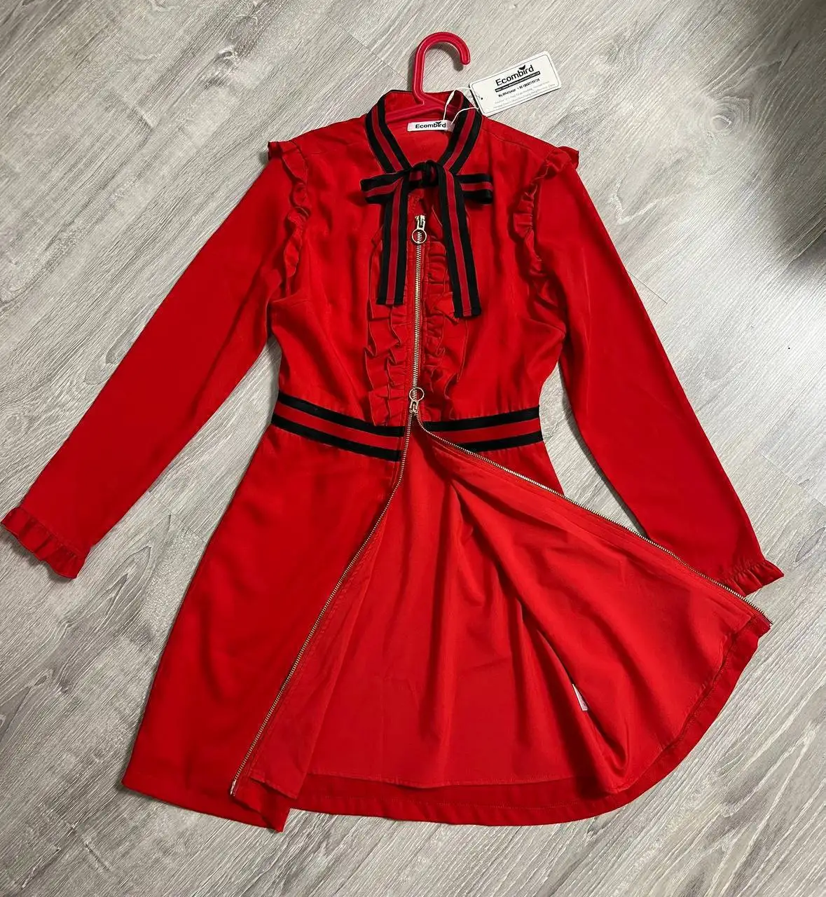 Новое эффектное платье на молнии, размер XS-S - Платья (Одежда) в Химки