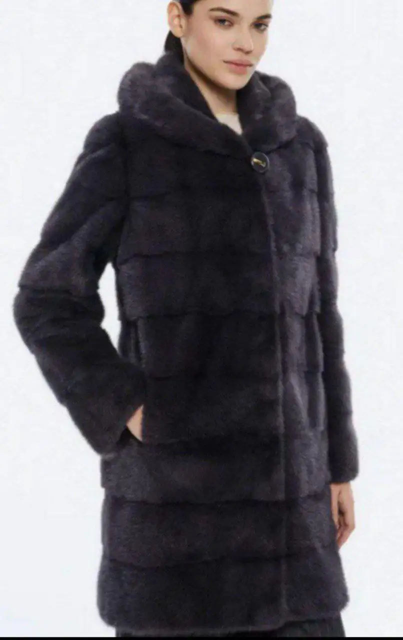 Новая шуба из норки без носки, размер 42-44 - Верхняя одежда (Одежда) в Химки