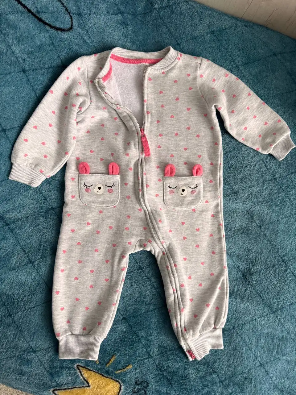 Комбинезон утепленный на молнии размер 80 - Детская одежда (Товары для детей) в Химки