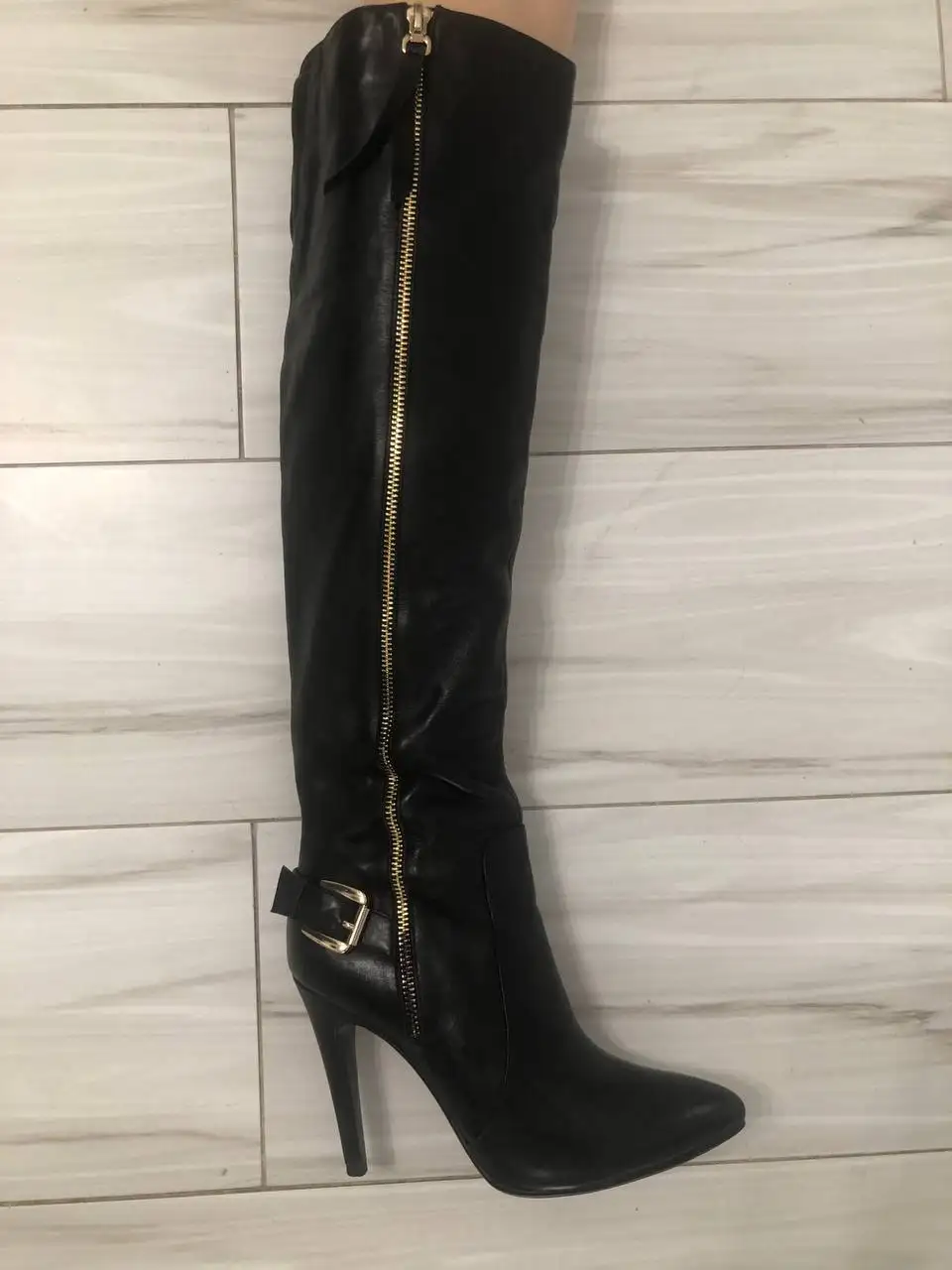 Новые демисезонные сапоги из натуральной кожи, Италия, размер 38-39 - Обувь (Одежда) в Химки