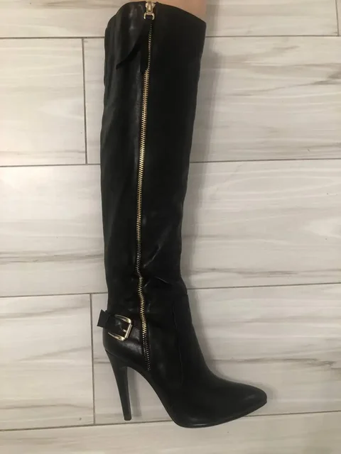 Новые демисезонные сапоги из натуральной кожи, Италия, размер 38-39 - Обувь в Химки