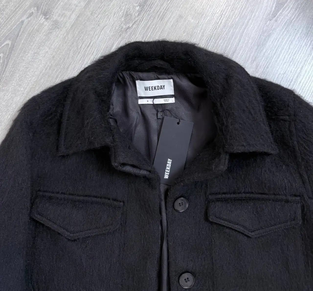 Новый теплый жакет Weekday размера S - Верхняя одежда (Одежда) в Химки