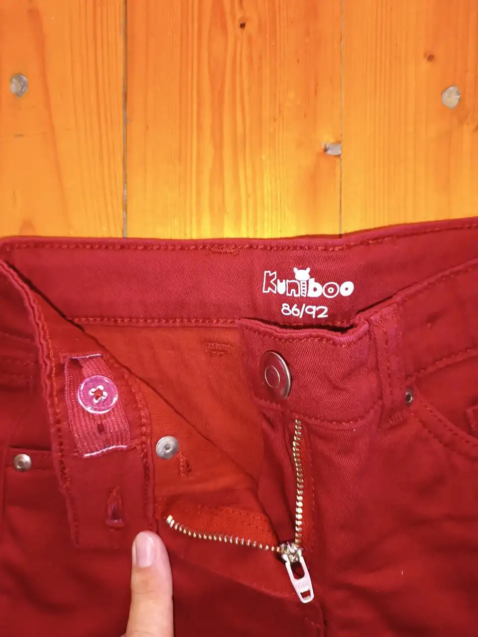 Джинсы утеплённые Kuniboo размер 86-92 - Детская одежда (Одежда) в Химки